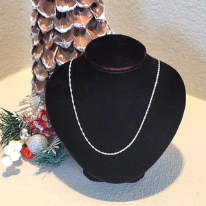 Fine Silver Necklace